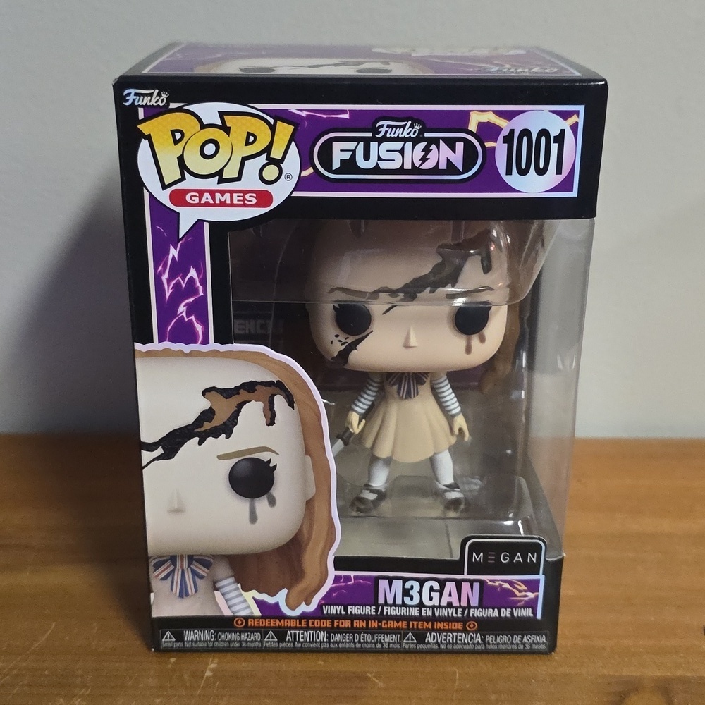 Funko Fusion M3GAN Vinyl Figure - Brown and Black